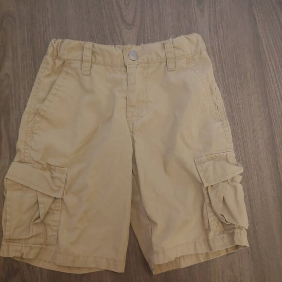 Tommy Hilfiger Khaki Flat Front Boys Toddler Short - Picture 1 of 3